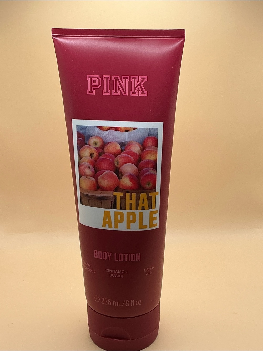 Victoria’s Secret PINK That Apple Body Lotion 8 oz NEW Fall